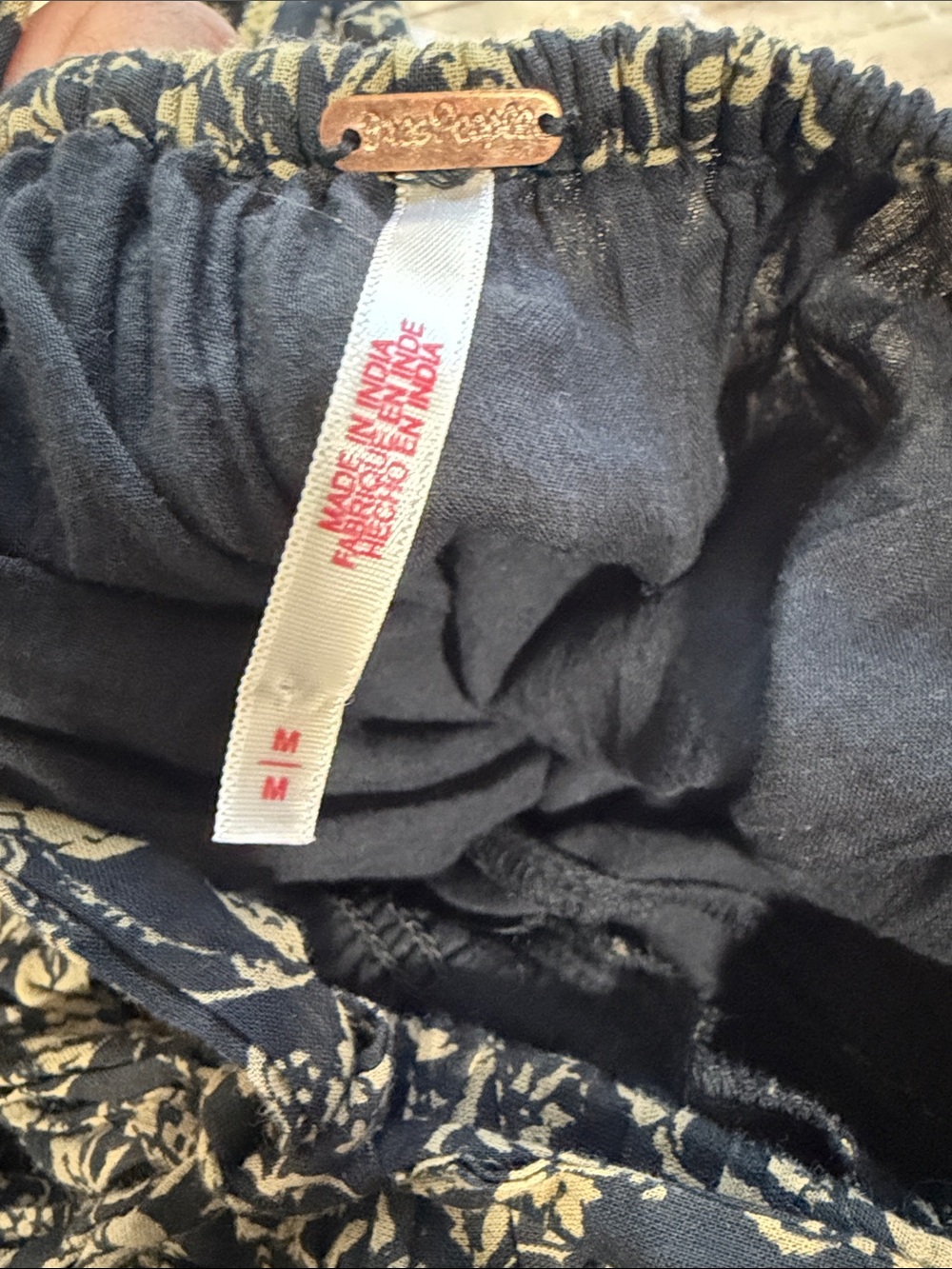 Free People Ultraviolet Maxi Dress in Black Combo Size Medium - Picture 8 of 8